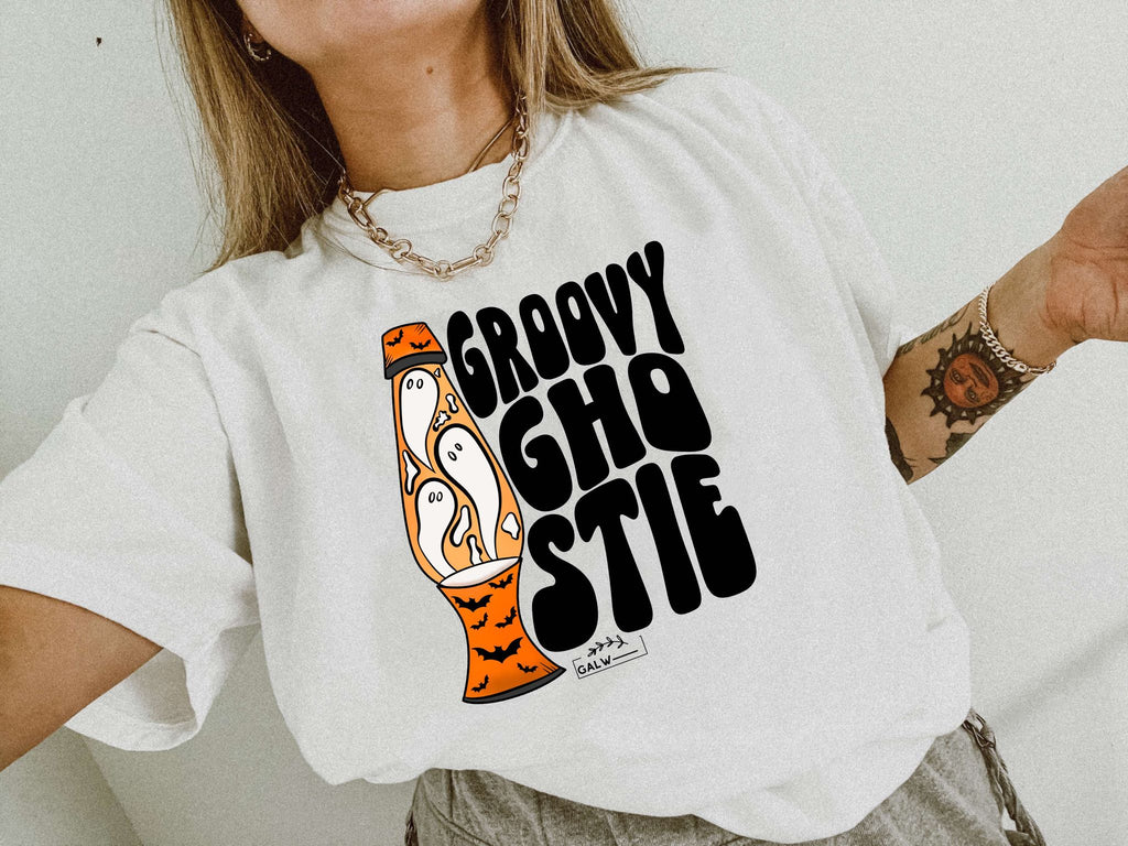 Groovie ghostie tee & sweatshirt