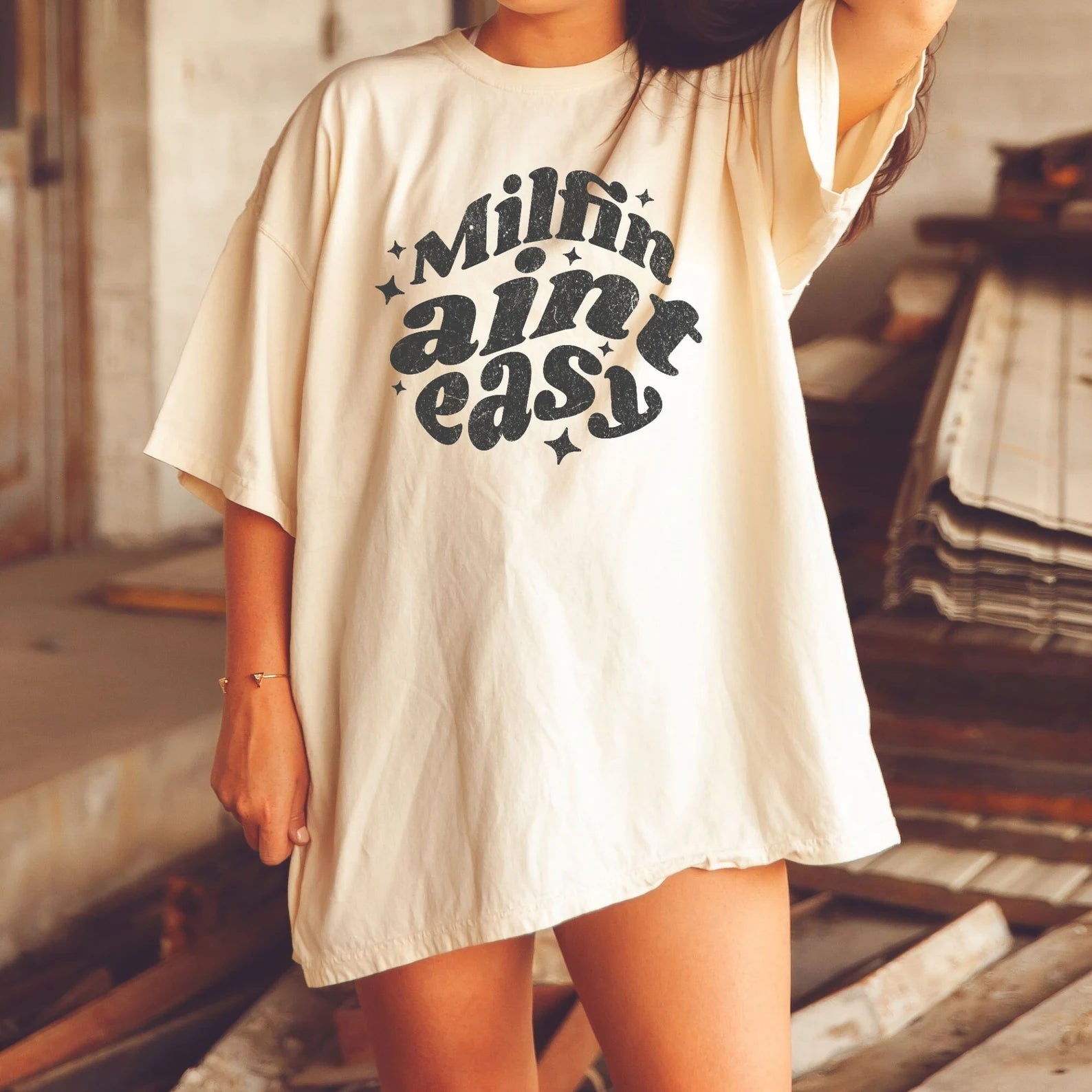 Milfin Ain't Easy tee or sweatshirt