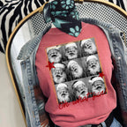 Polaroid Santa collage tee or sweatshirt