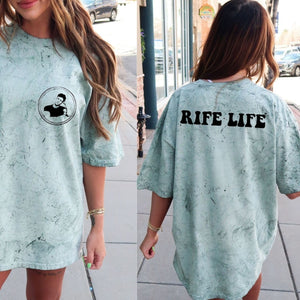 Rife Life (back design + Front design mat rife face)
