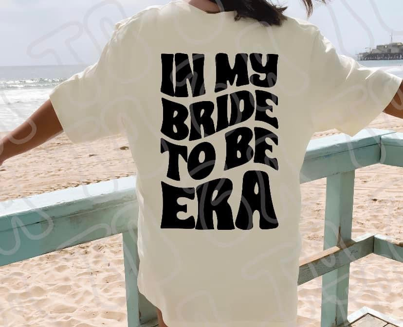 In my bride to be era (back design only)