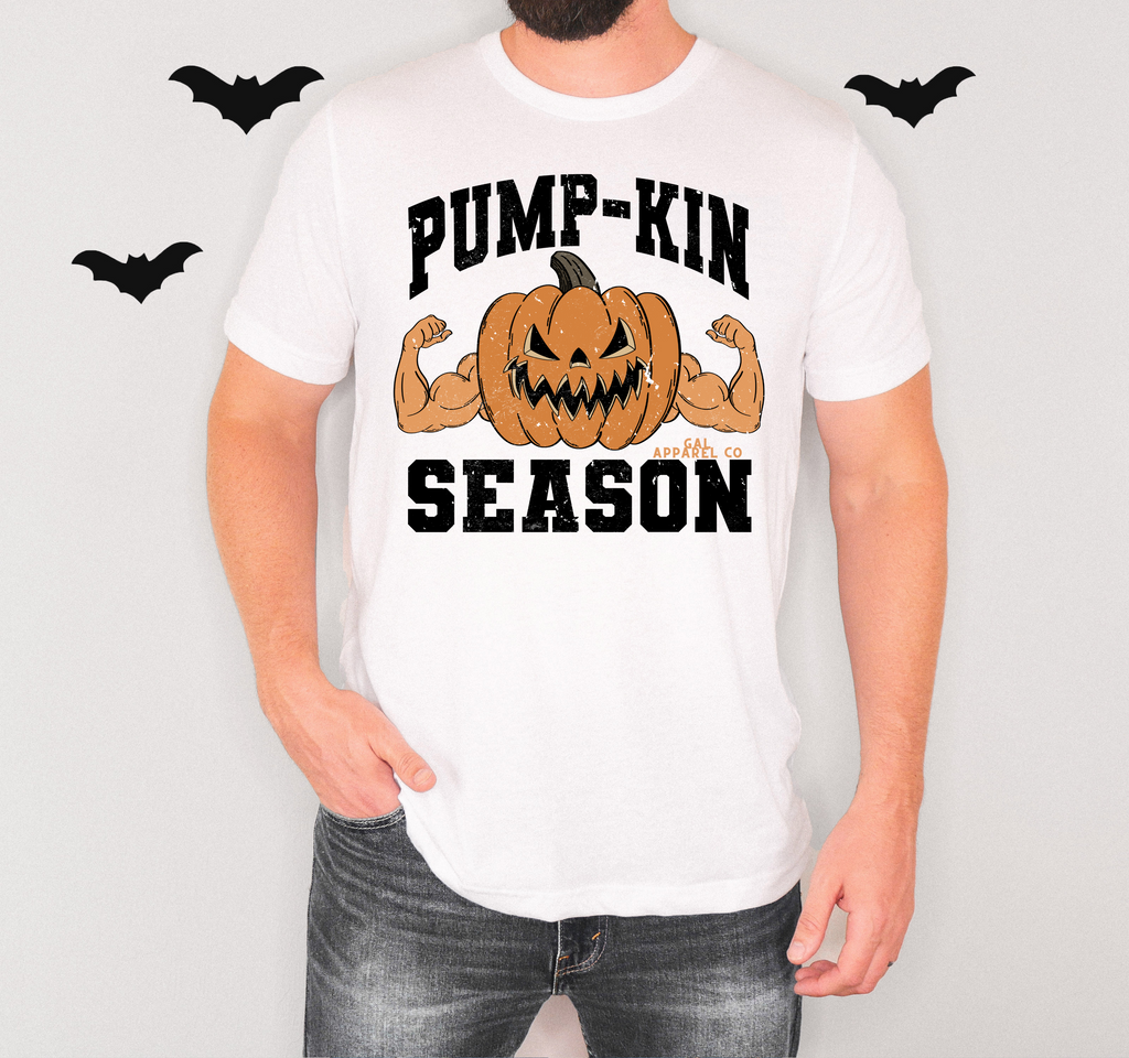 Pump-kin season men’s tee