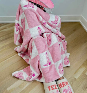 Western rodeo comfy blanket (SHIPS JULY 26TH)