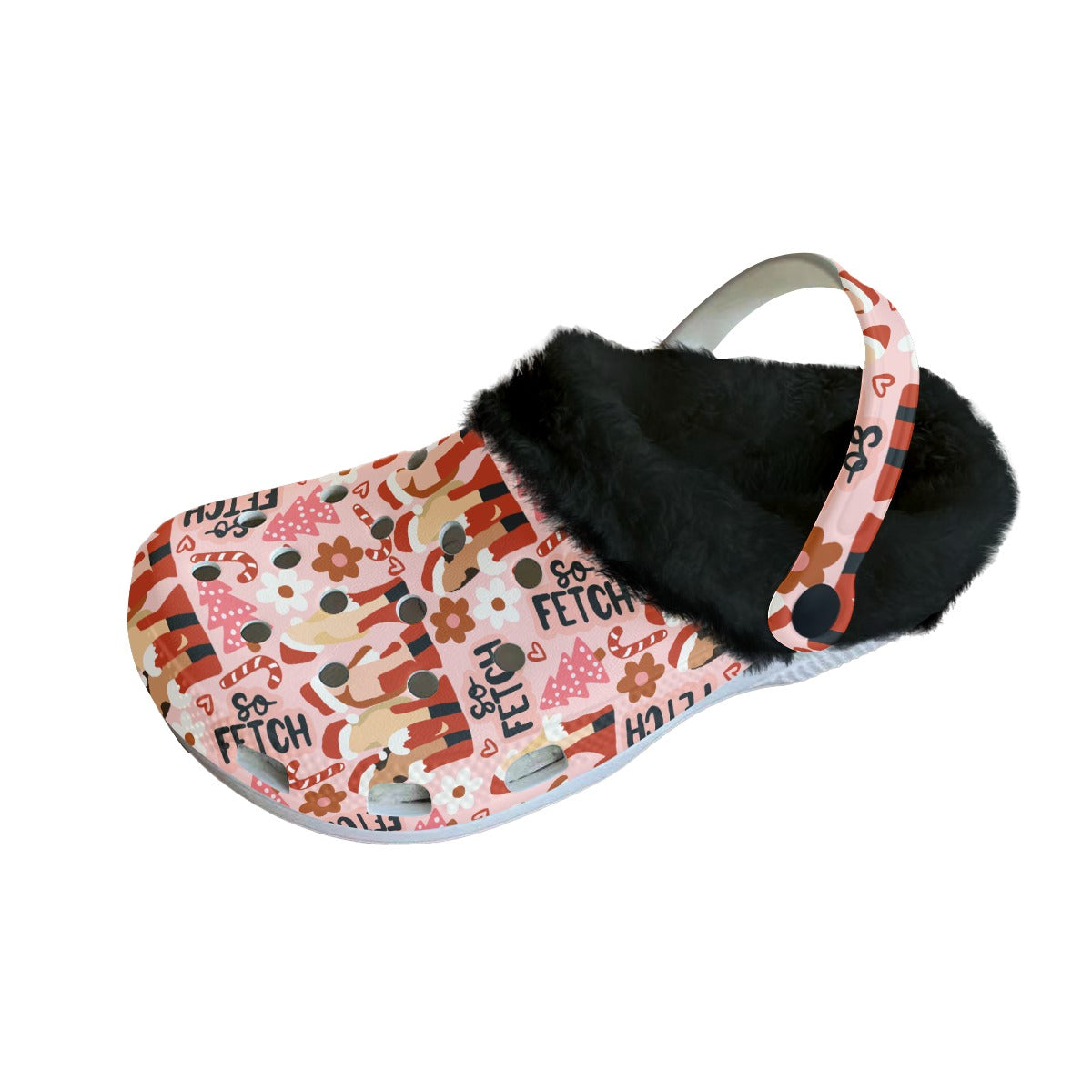 So fetch Women's Classic Clogs with Fleece 100% removable fleece