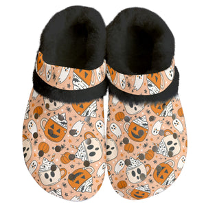 Spooky pumpkin & ghost whipped mug clogs PRE ORDER (20 Business day turnaround time)