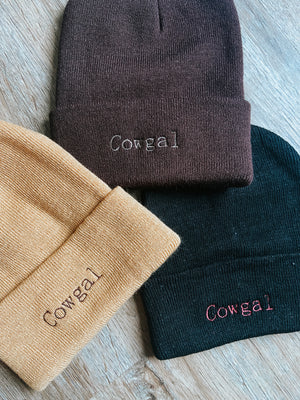 Cowgal beanies