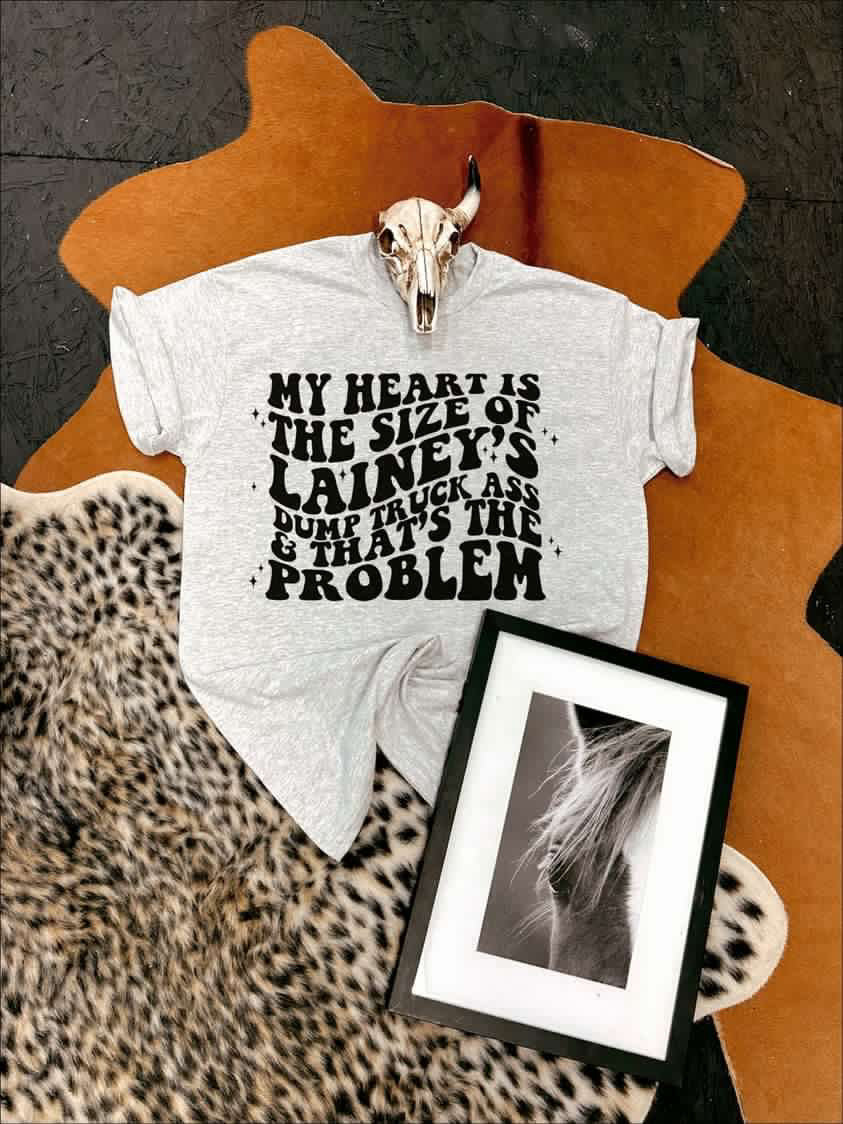 Dump truck ass tee PRE ORDER (4 week turnaround)