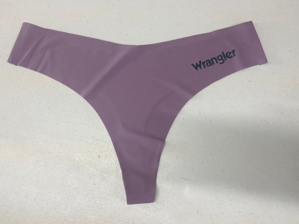 Wrangler purple thong