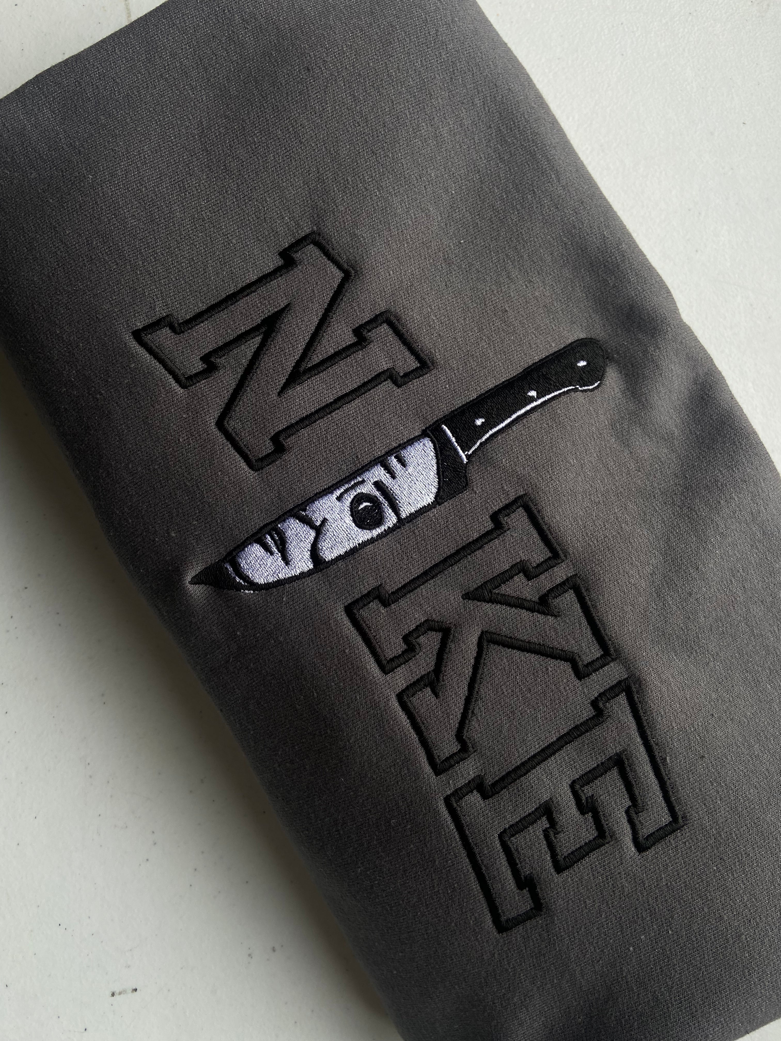 Michael charcoal NKE sweatshirt