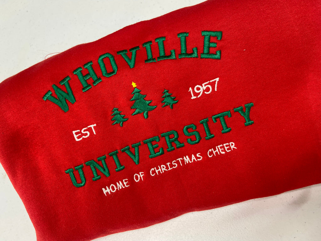 Whoville university crewneck